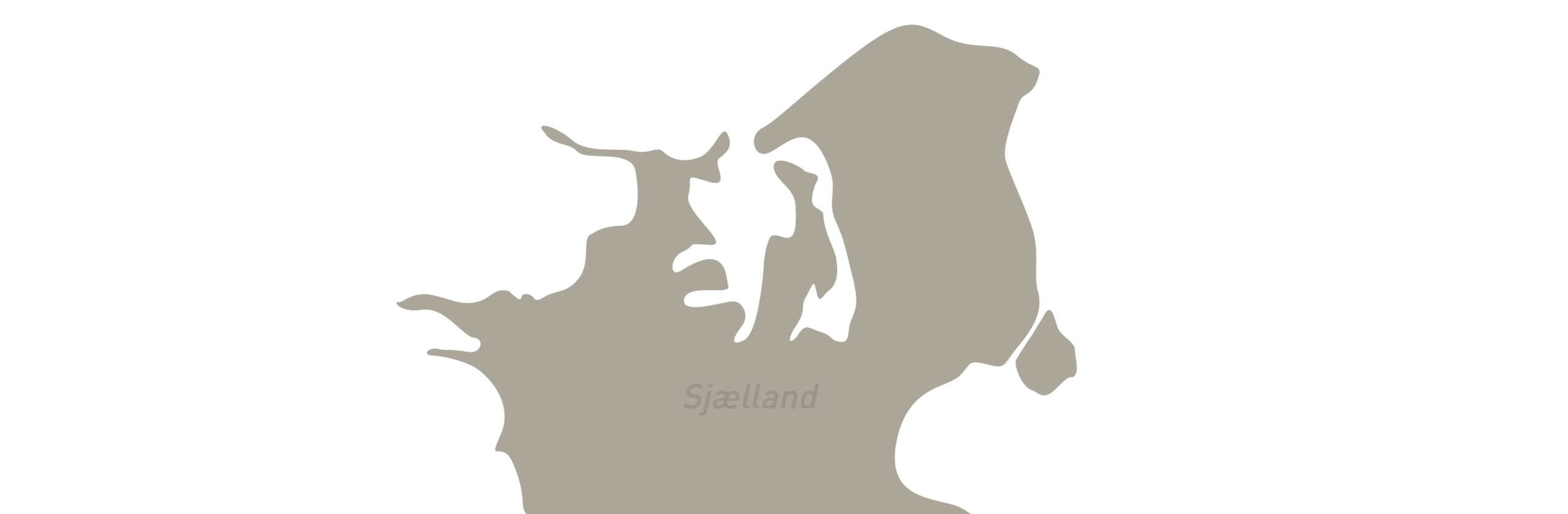 Kort 2026 - Kun sjællandi